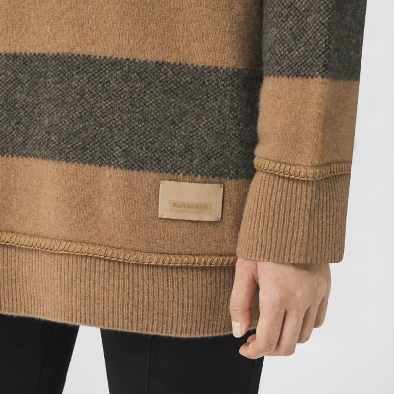 Burberry Cashmere Sweaters Women's Camel-4