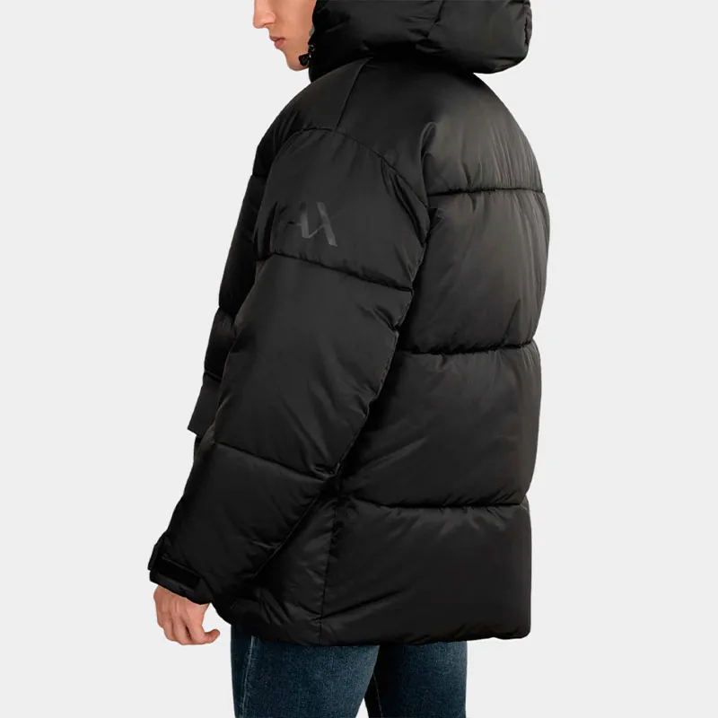 ARMANI EXCHANGEAE Down Jacket Men's Black-4