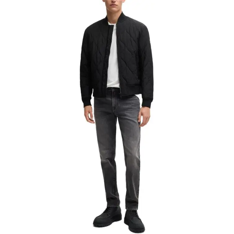 HUGO BOSS Quilted Bomber Jacket-1