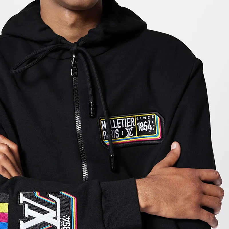 LOUIS VUITTON Sweatshirt Men's Black-4