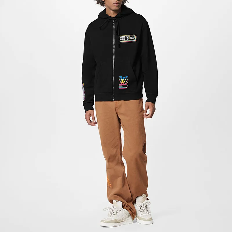 LOUIS VUITTON Sweatshirt Men's Black-2