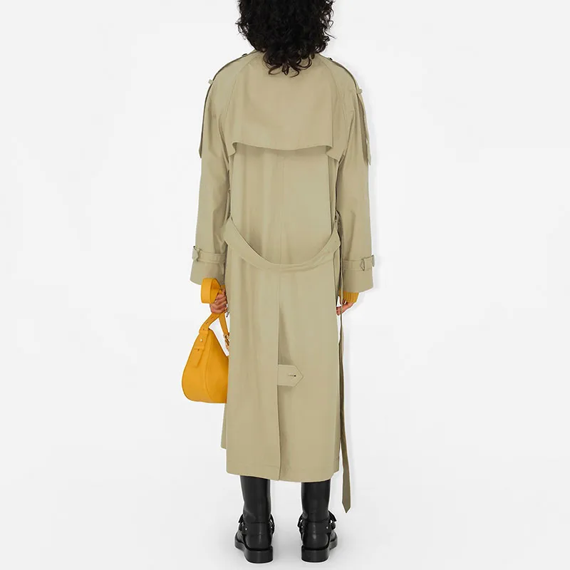 Burberry FW23 Trench Coat Women's Beige-2