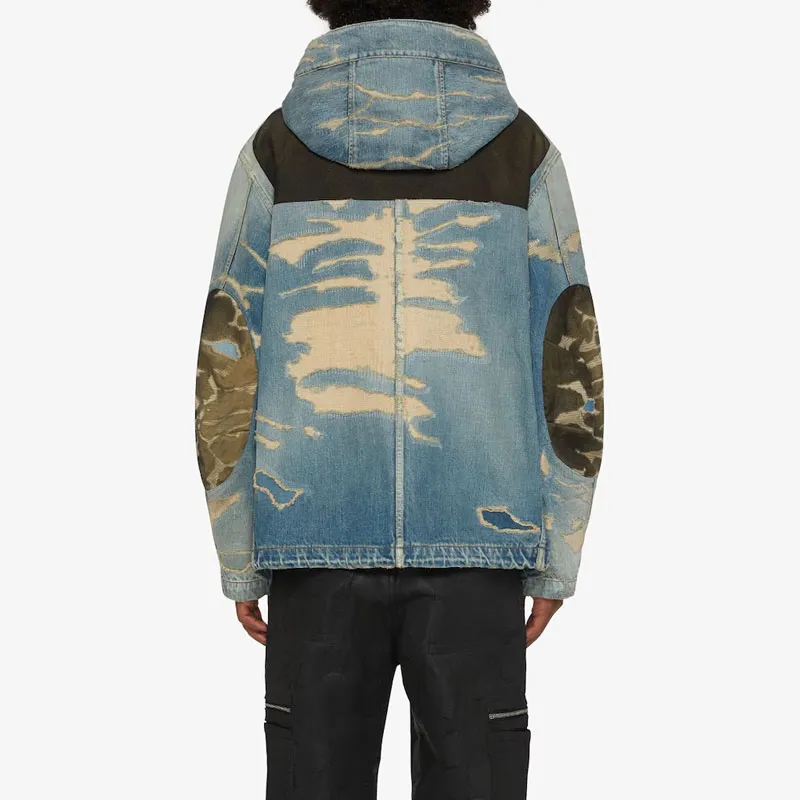 GIVENCHY Jackets & Coats Men's Blue-2