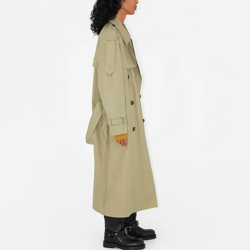 Burberry FW23 Trench Coat Women's Beige-3