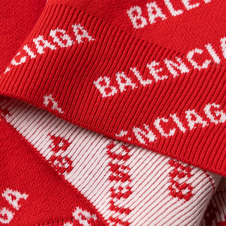 Balenciaga Sweaters Women's Red-6