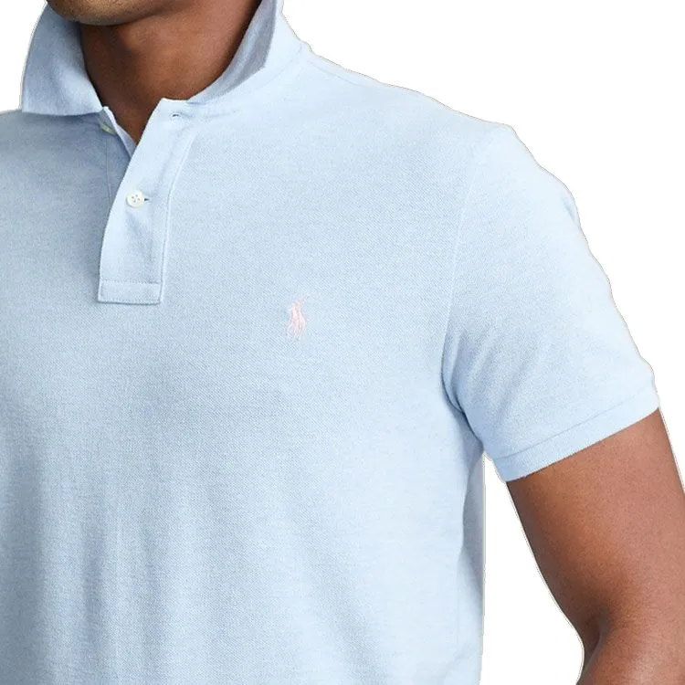 Polo Ralph Lauren SS22 Polo Shirt Men's Light Blue-4