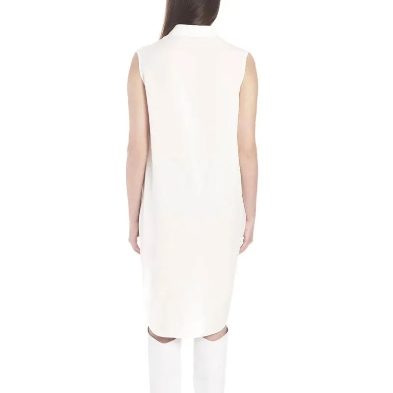 Givenchy Sleeveless Dresses Women's White-2