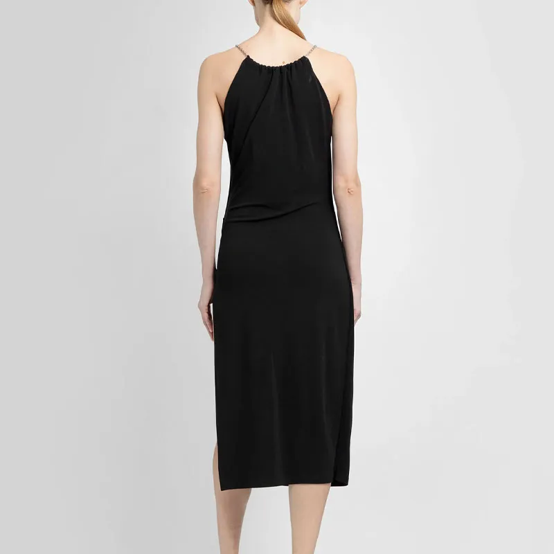 Givenchy Ruffle Halter Neck Dress-3