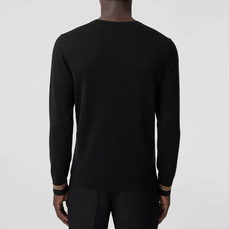 Burberry Sweaters Men Black-2