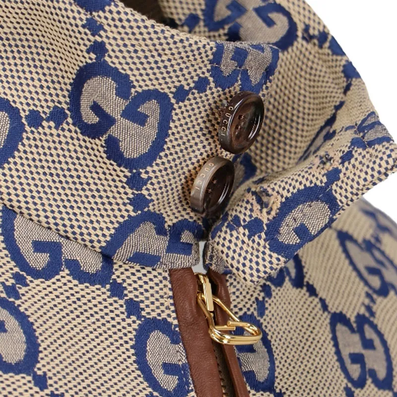 GUCCI Gg Zipped Jacket-7