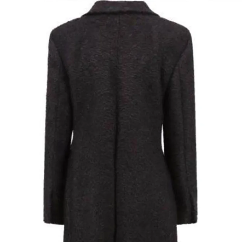 Givenchy Single-Breasted Long Coat-3
