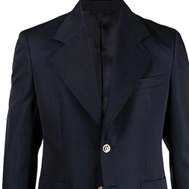 VERSACE Business Suit Coat Men's Dark Blue-4