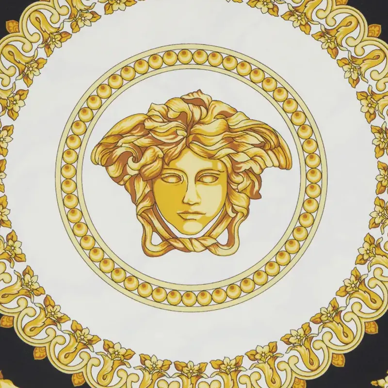 VERSACE Home Print Top 'White/Gold/Black'-4