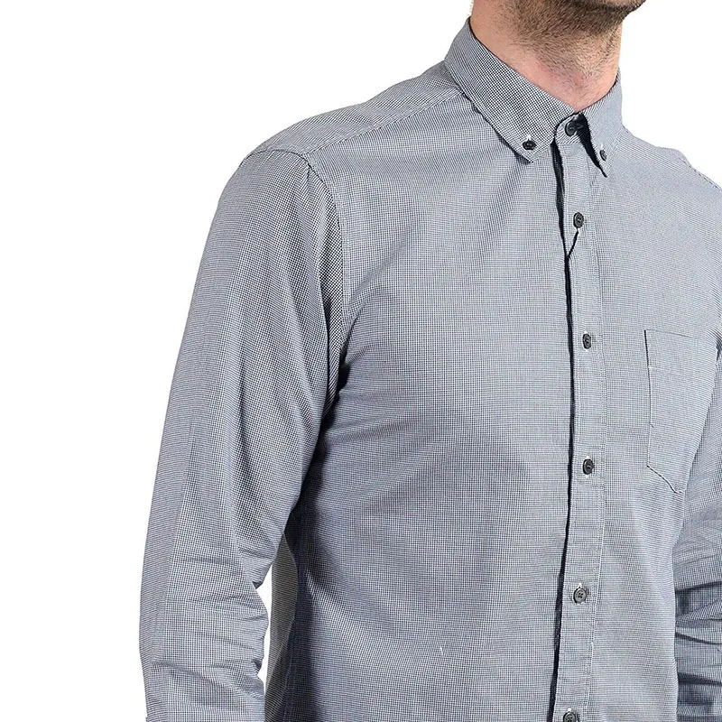Burberry Shirt Men's Light Blue-4