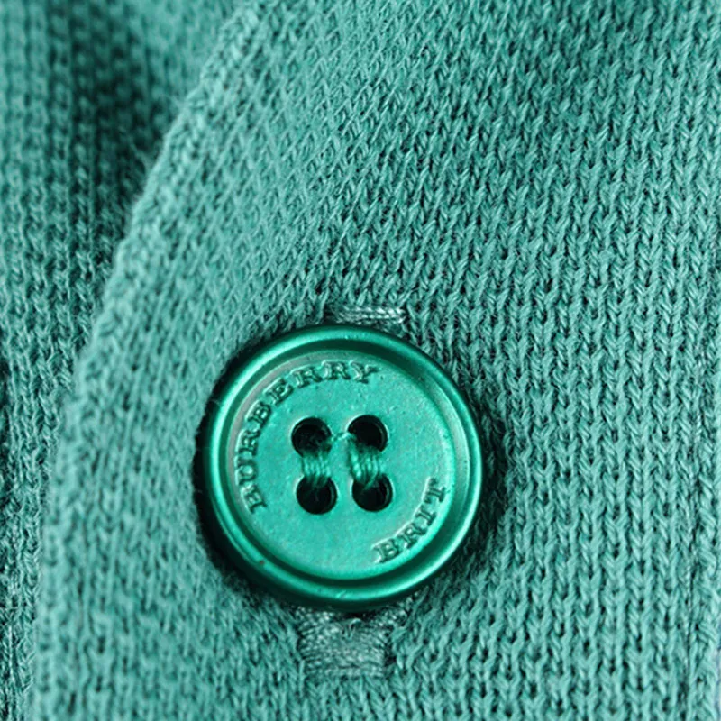 Burberry T-Shirts Men Green-2