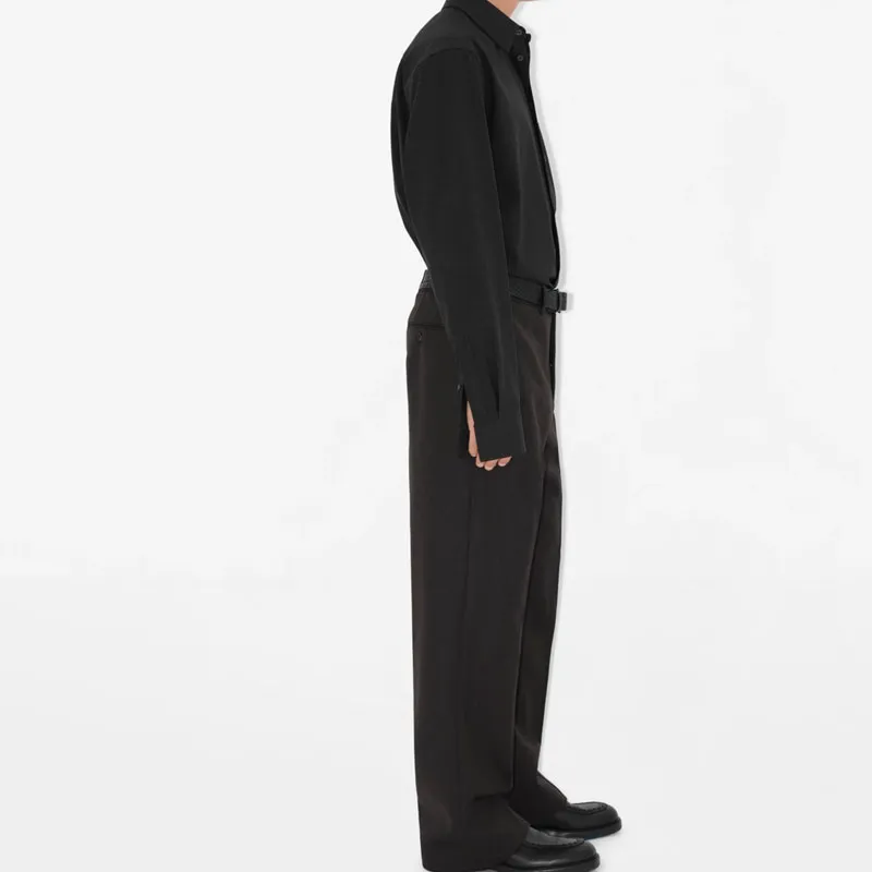 Burberry SS24 Casual Pants Men's Raven Gray-3