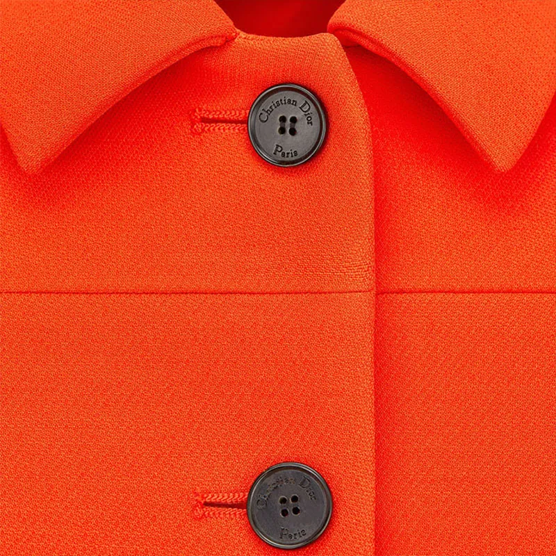 DIOR Quarterly New Products Jackets Women's Orange-4
