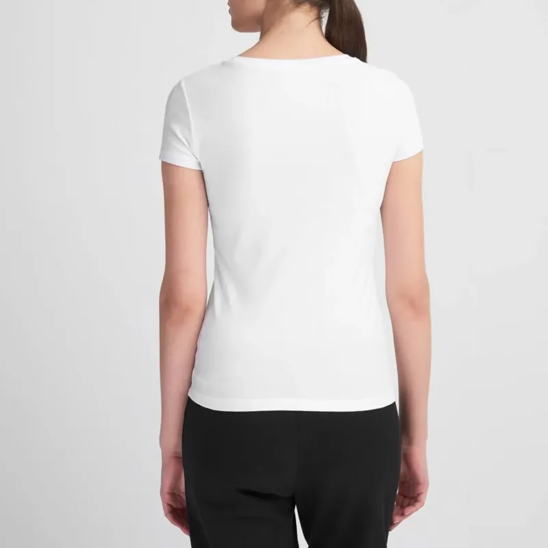 EMPORIO ARMANI EA7 T Shirts Women's White-2