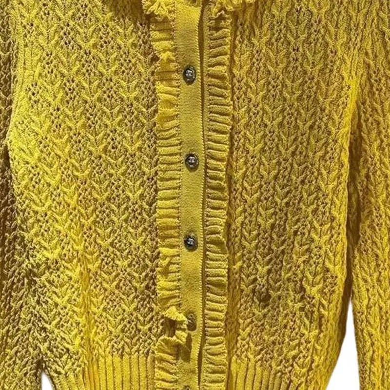 CHANEL Knitwear Women's Yellow-2