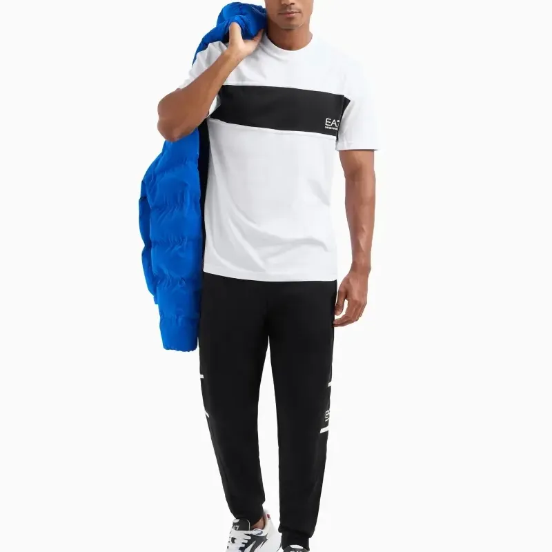 EMPORIO ARMANI Colourblock T-shirt-1