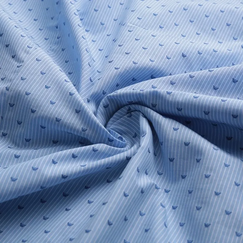 EMPORIO ARMANI Shirt Men's Light Blue-4