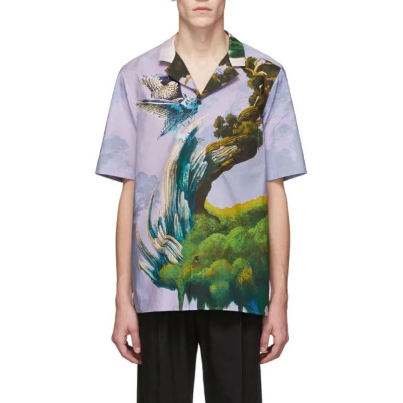 Valentino Shirt Men's Multicolor-2