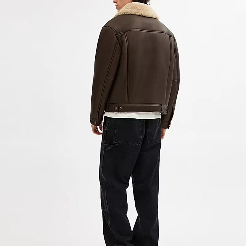 COACH Jackets & Coats Men's Brown-2