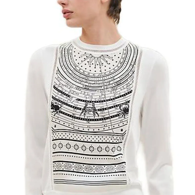 HERMES Sweaters Women's White-4