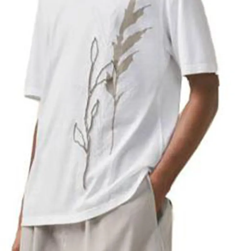 HERMES T-Shirts Men White-2