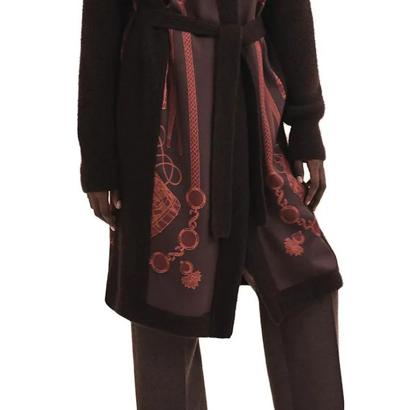 HERMES Knitwear Women's Brown-3