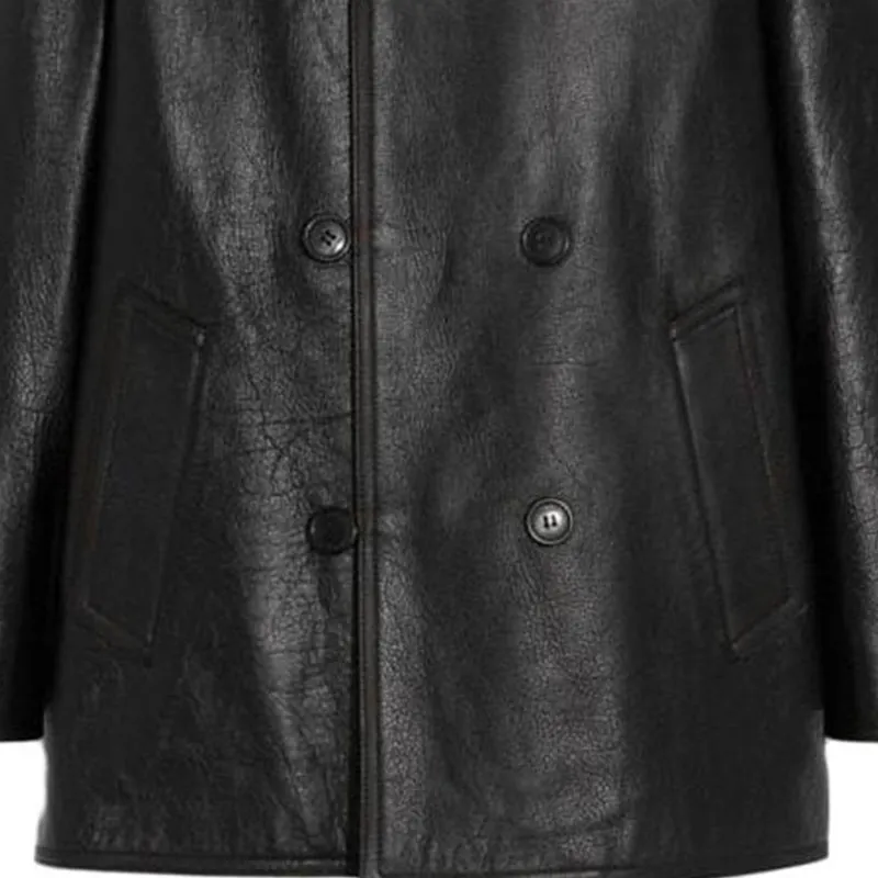 COACH Leather Jackets Women's Black-4