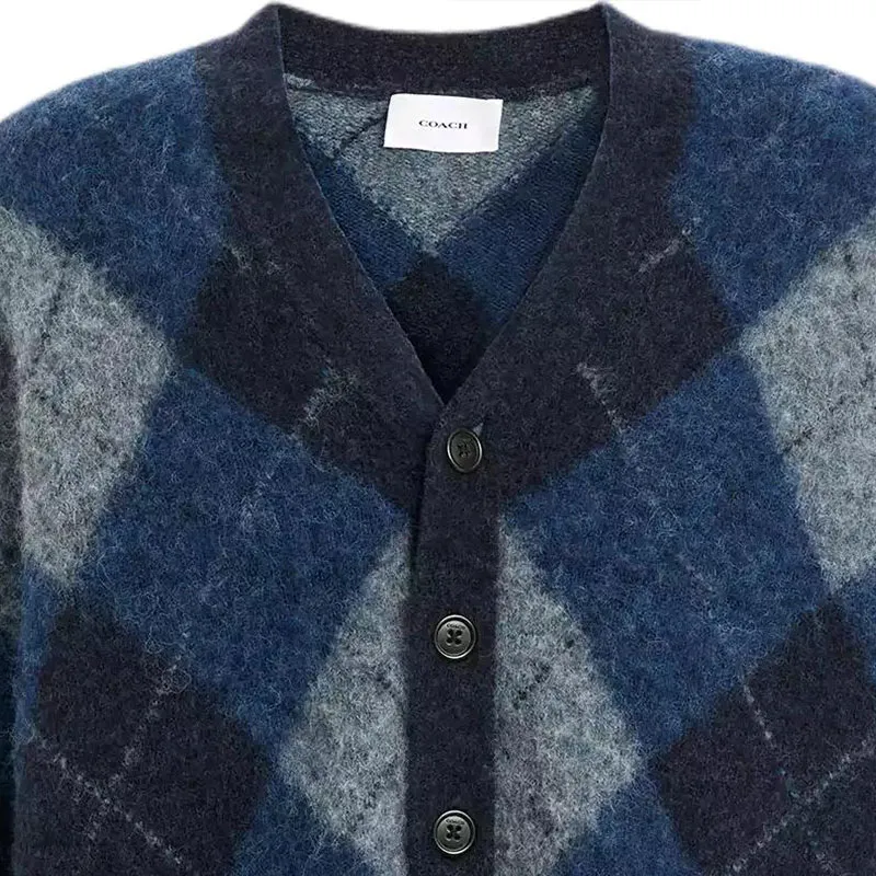COACH Knitwear Men Blue-3