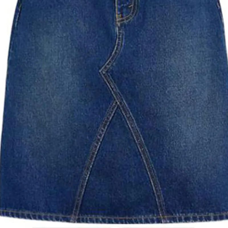 COACH Denim Short Skirts Women's Blue-4
