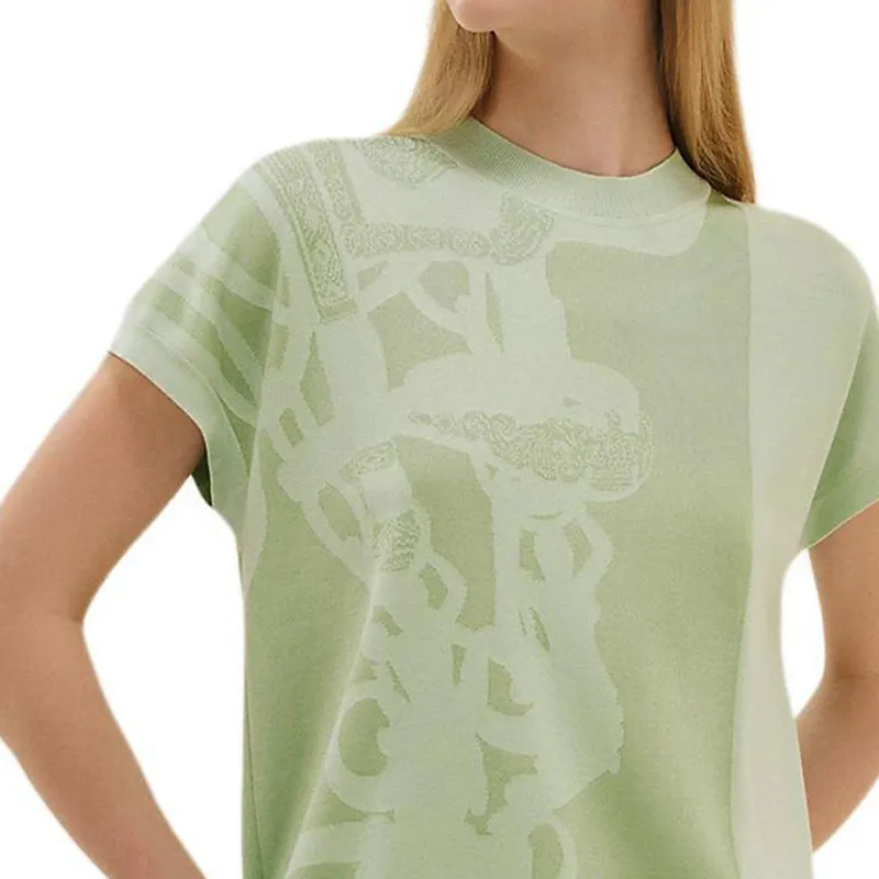 HERMES SS25 Knitwear Women's Green-4