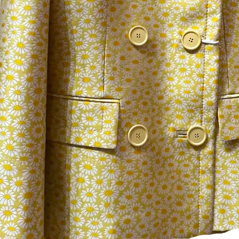 GUCCI SS25 Jackets Coats Women's Yellow-1