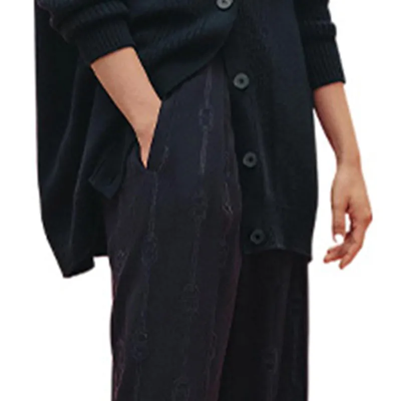HERMES SS23 Cashmere Sweaters Women's Navy-4