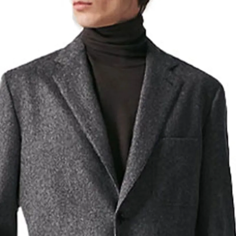 HERMES Business Suits Men Dark Gray-1