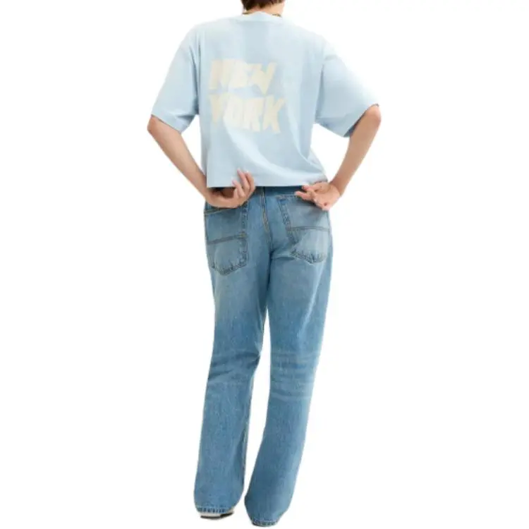 COACH T Shirt Women's Light Blue-2