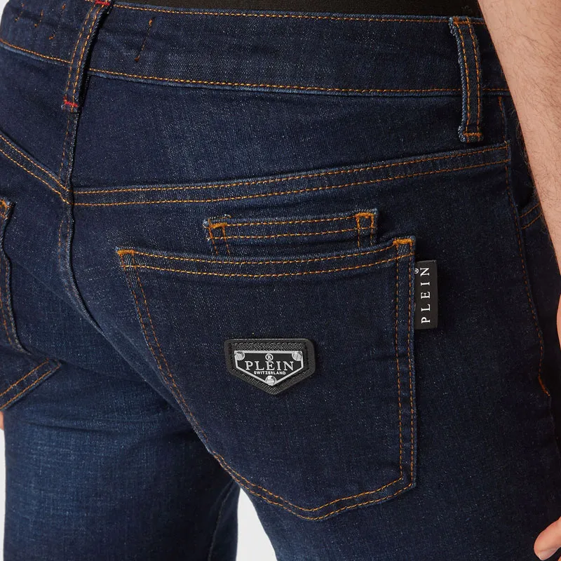 PHILIPP PLEIN Slim cut Leg Jeans-4