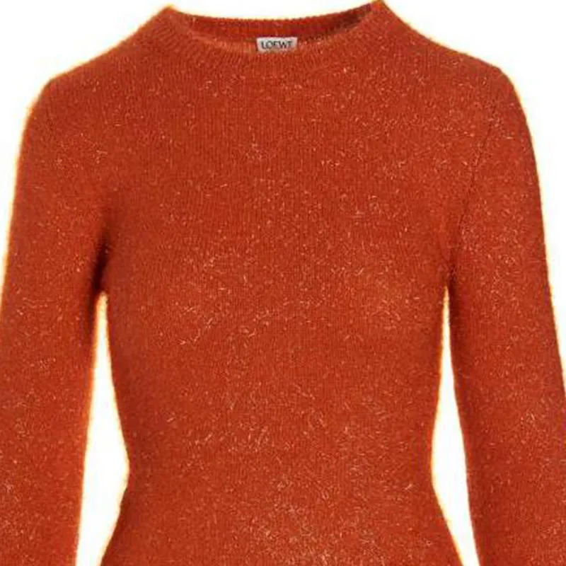 LOEWE Sparkle Sweater 'Orange'-4
