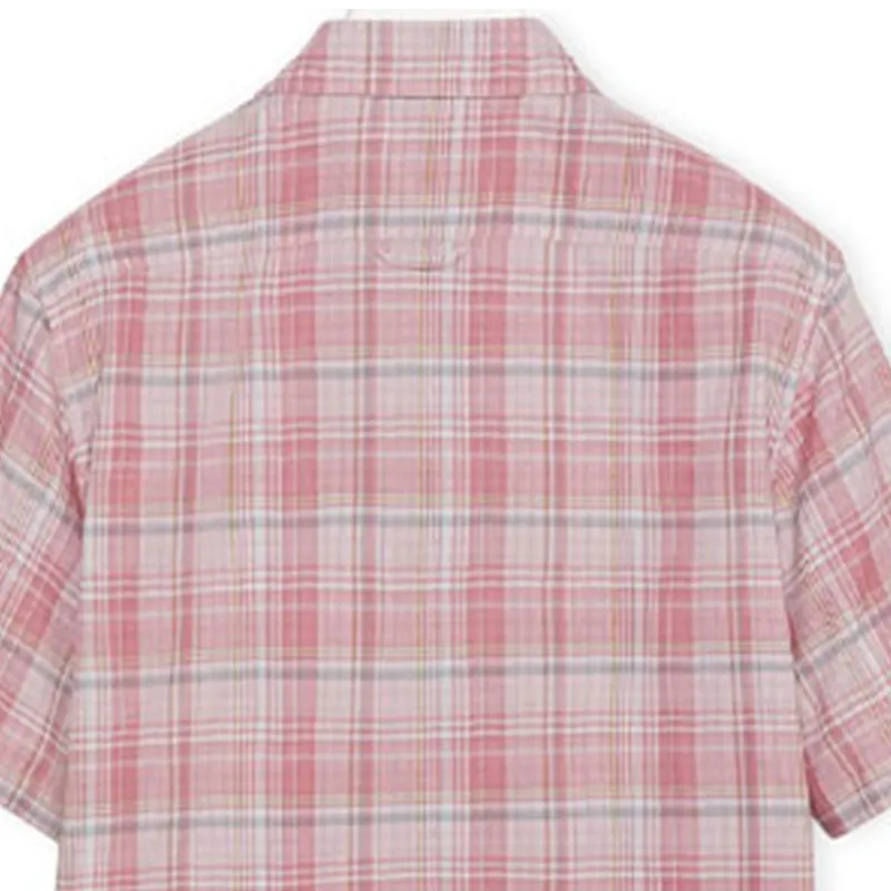 LOEWE 2010s Anagram patch Checked Shirt-2