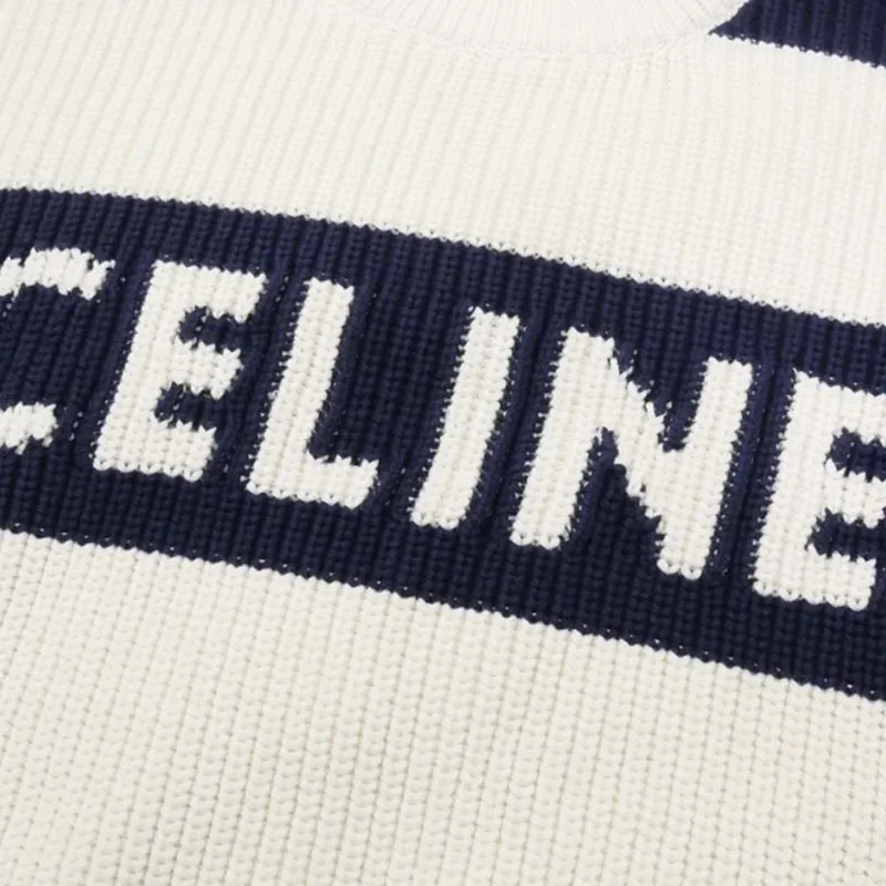 CELINE Sweater Men's Marine Blue-1