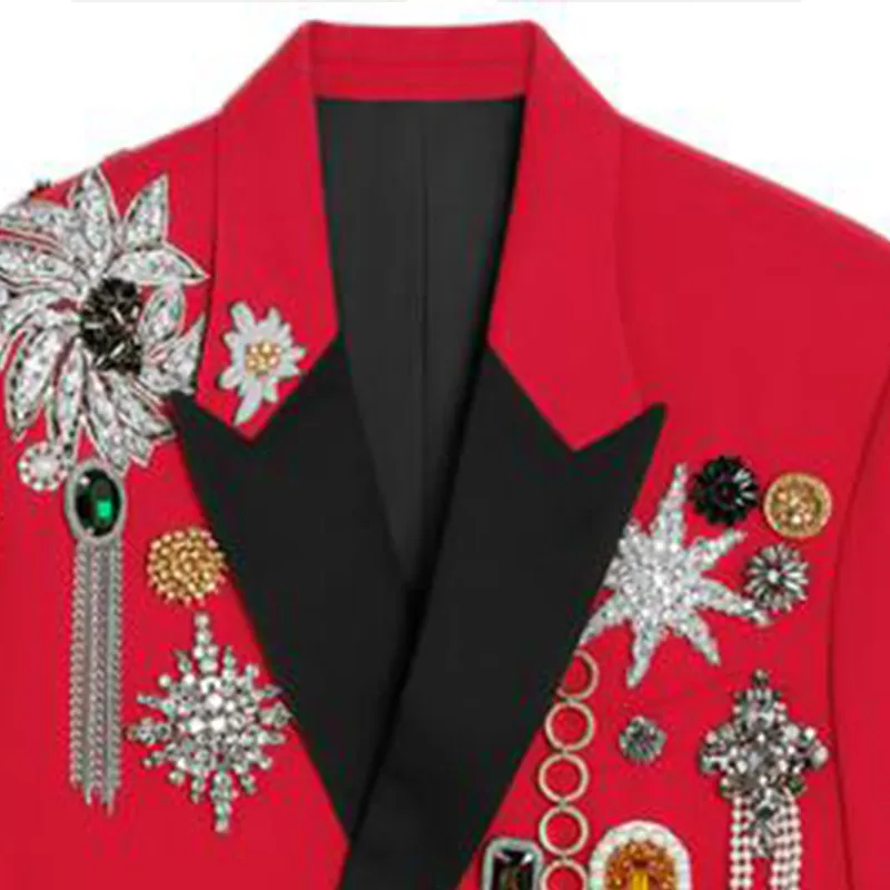 CELINE Jackets Men Red-4