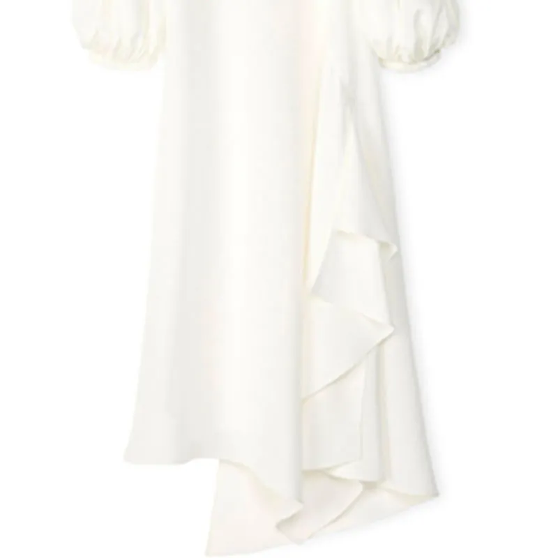 LOEWE Long Sleeved Dresses Women's White-4