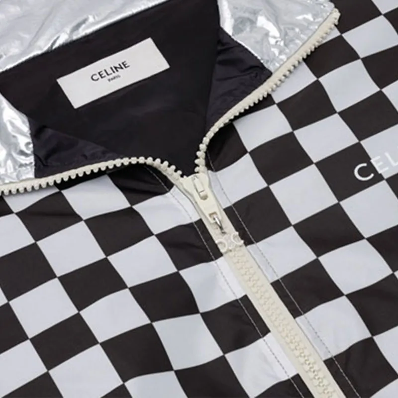 CELINE Jackets & Coats Men's Silver-3