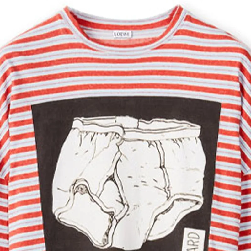 LOEWE T-Shirts Men Pink-4