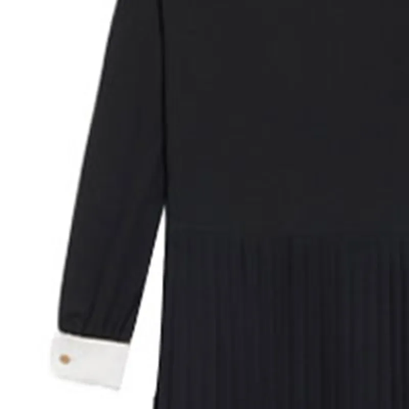 CELINE Long Sleeved Dresses Women's Black-4
