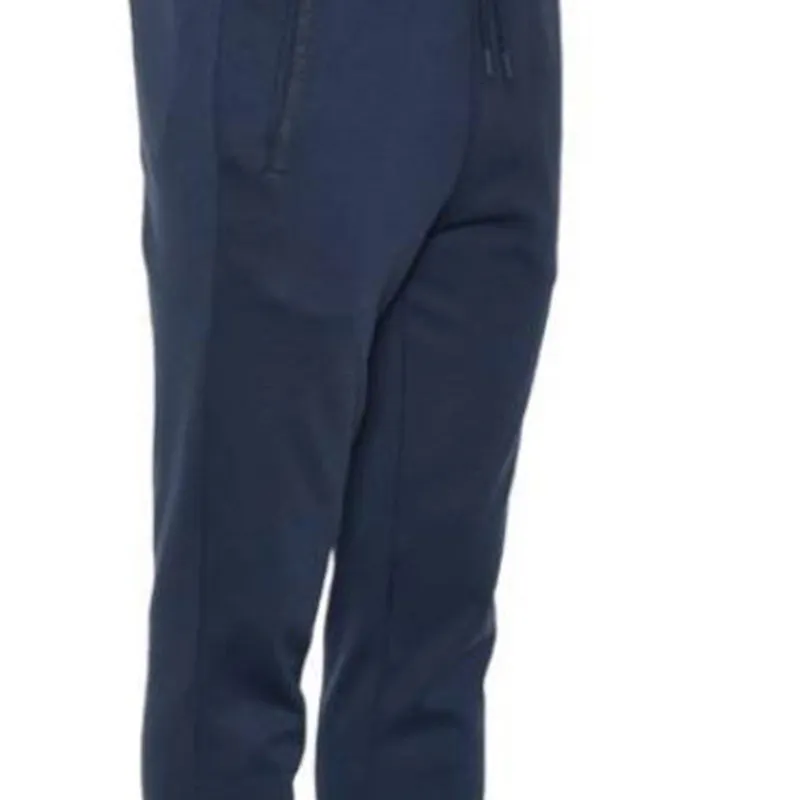 HUGO BOSS Knitted Sports Pants Men Marine Blue-3