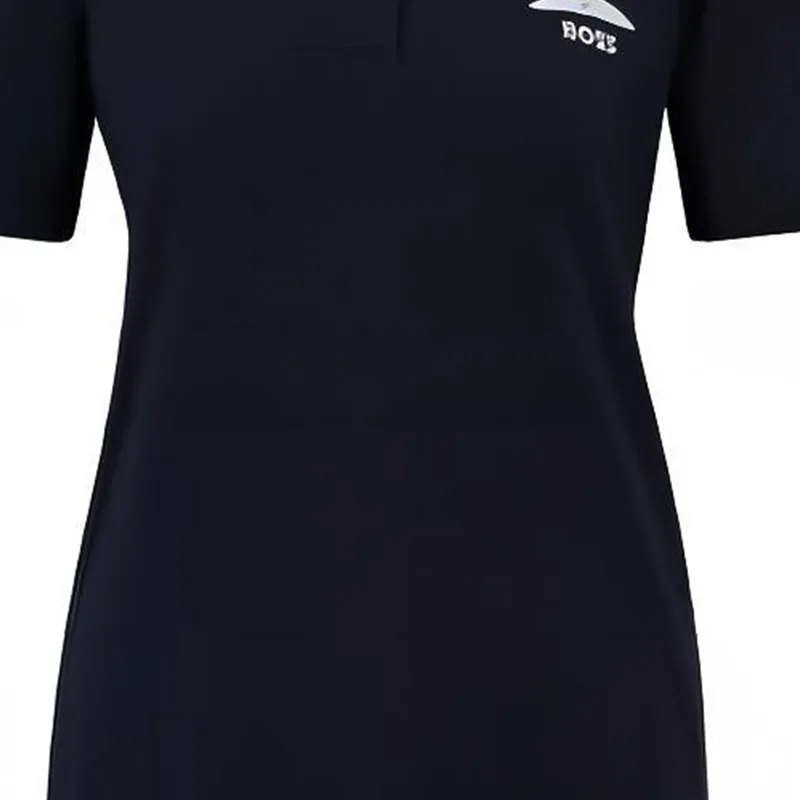 HUGO BOSS SS23 Short-Sleeved Dresses Women's Dark Blue-2