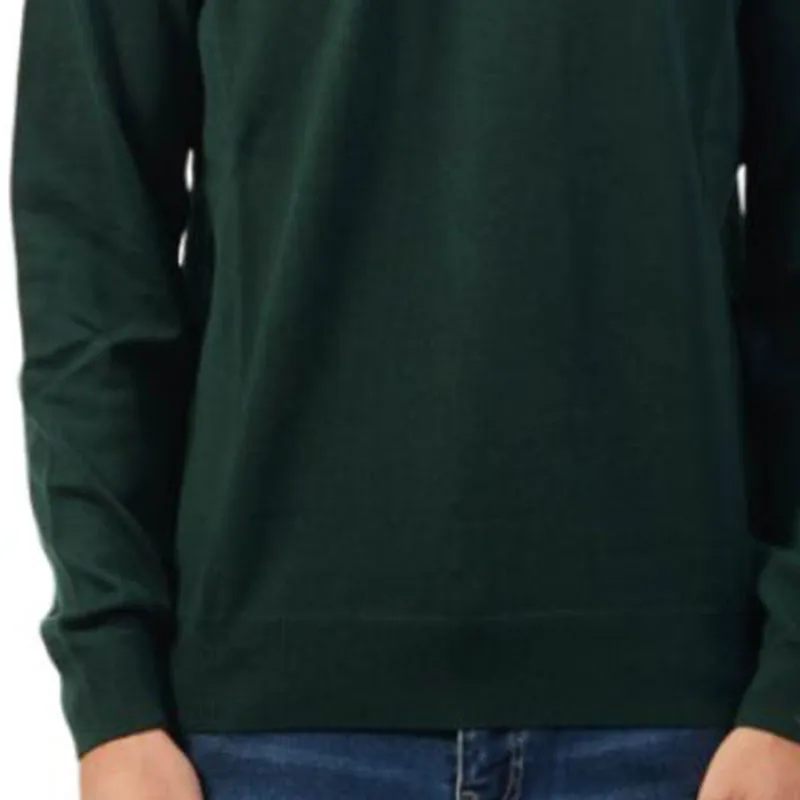 HUGO BOSS Logo Embroidered Crewneck Jumper-4
